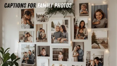 Captions for Family Photos