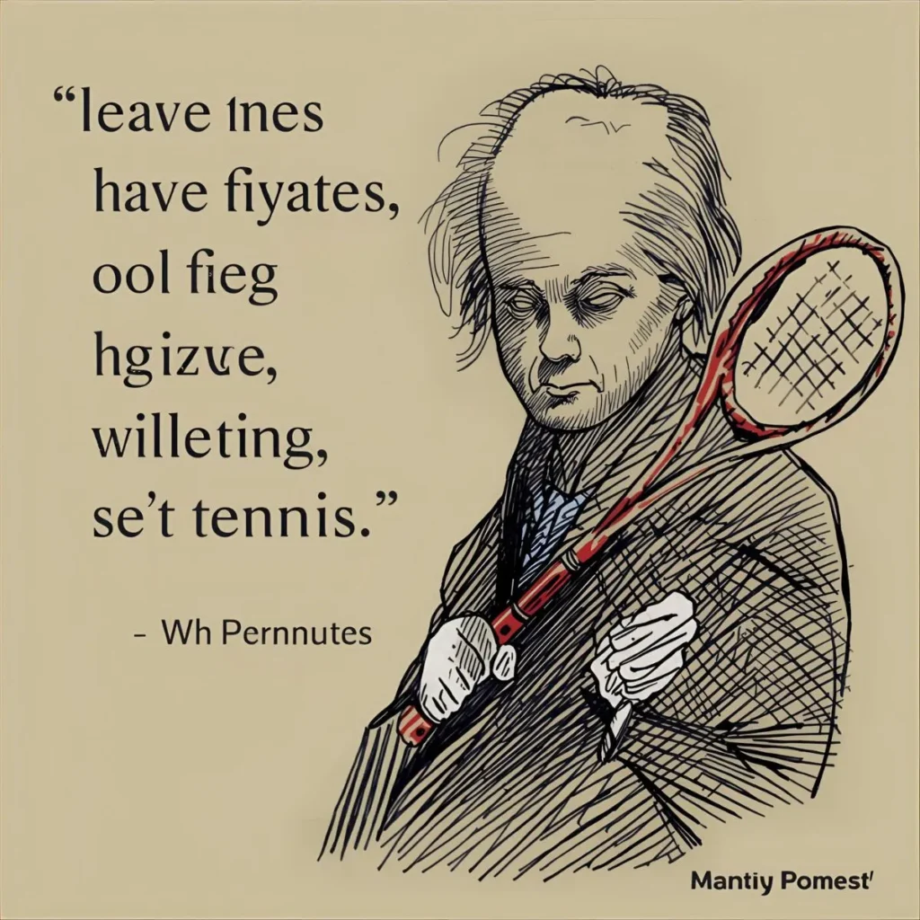 Funny Tennis Captions