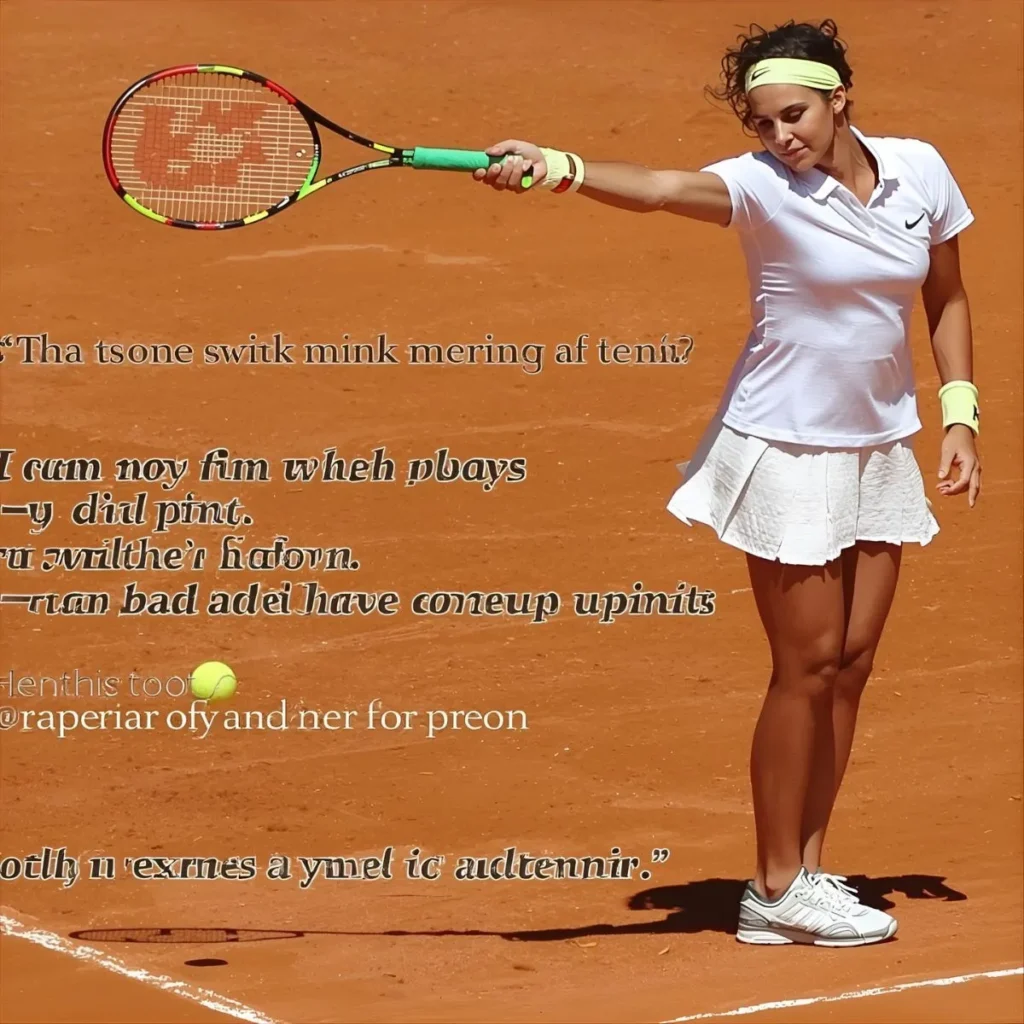 Tennis Captions Funny