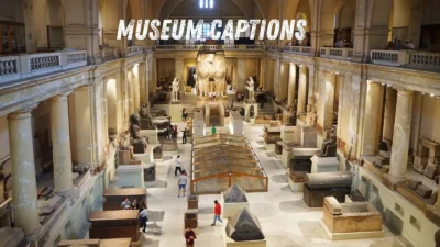 Museum Captions
