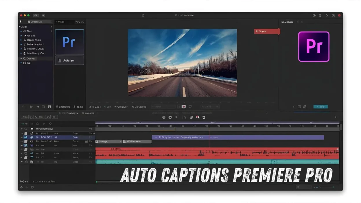 Auto Captions Premiere Pro