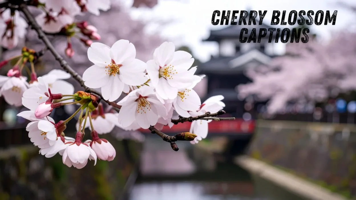 Cherry Blossom Captions