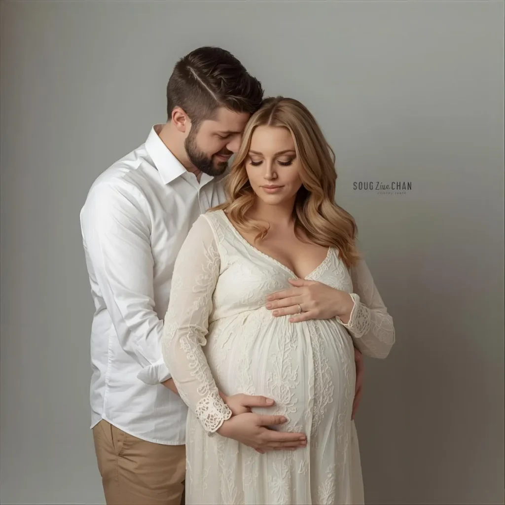 Maternity Picture Captions with Husband