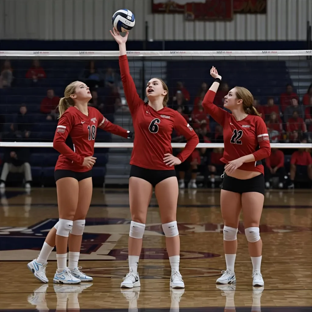 Senior Volleyball Captions