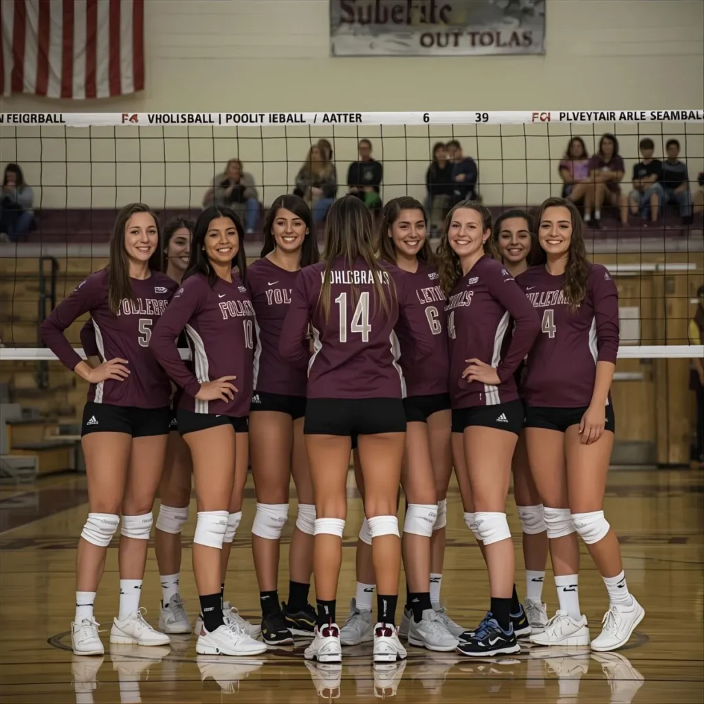 Senior Year Volleyball Captions