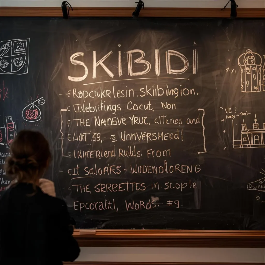 Skibidi Meaning in English Captions