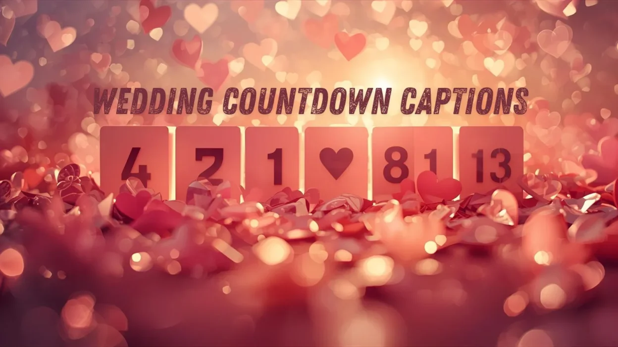 Wedding Countdown Captions