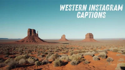 Western Instagram Captions