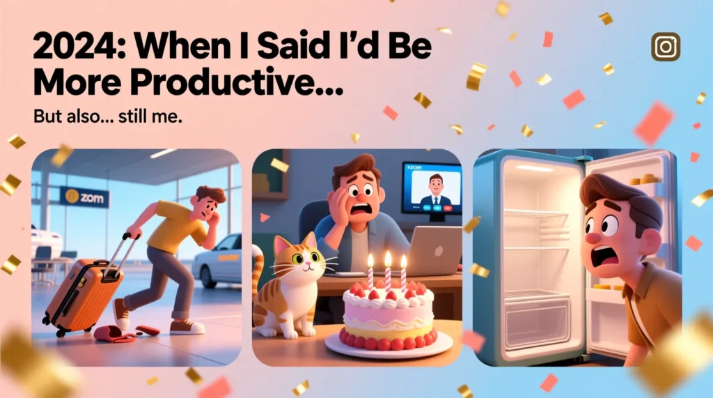 End of Year Instagram Captions Funny