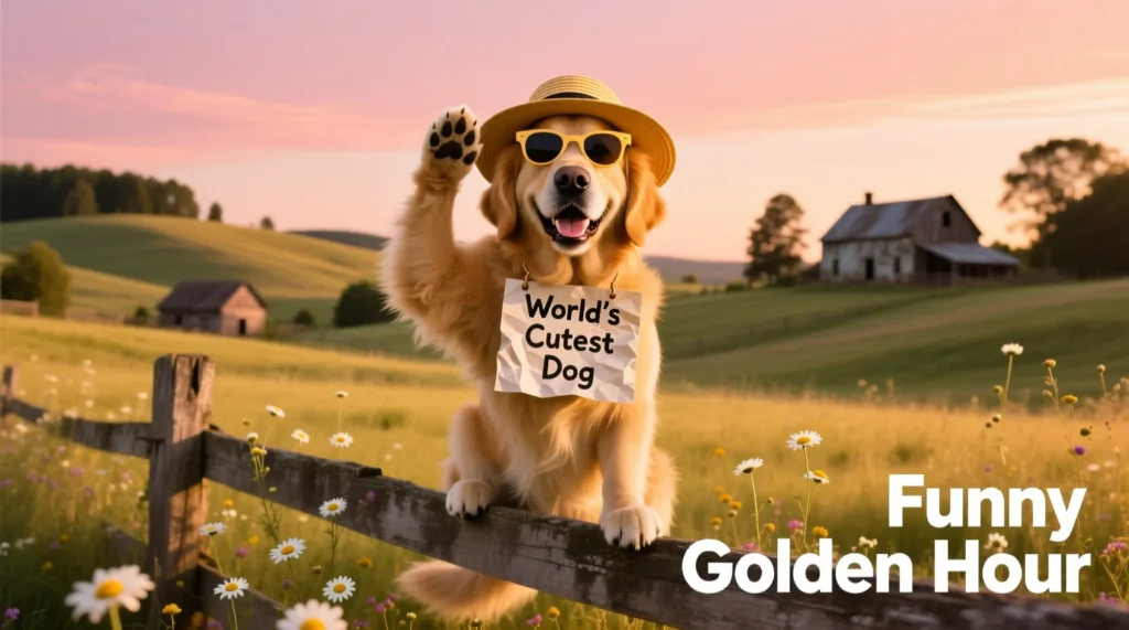 Golden Hour Captions Funny