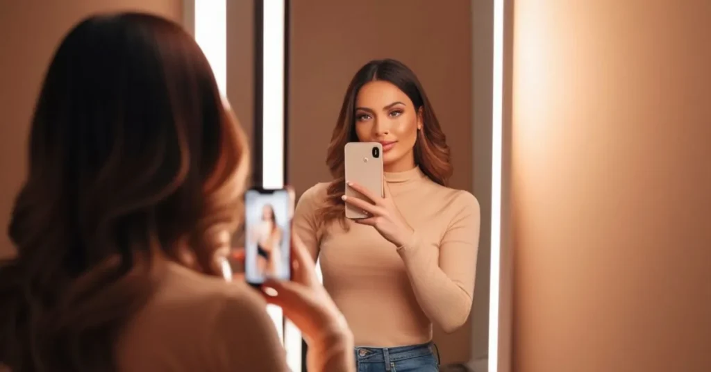 Mirror Selfie Captions for Instagram