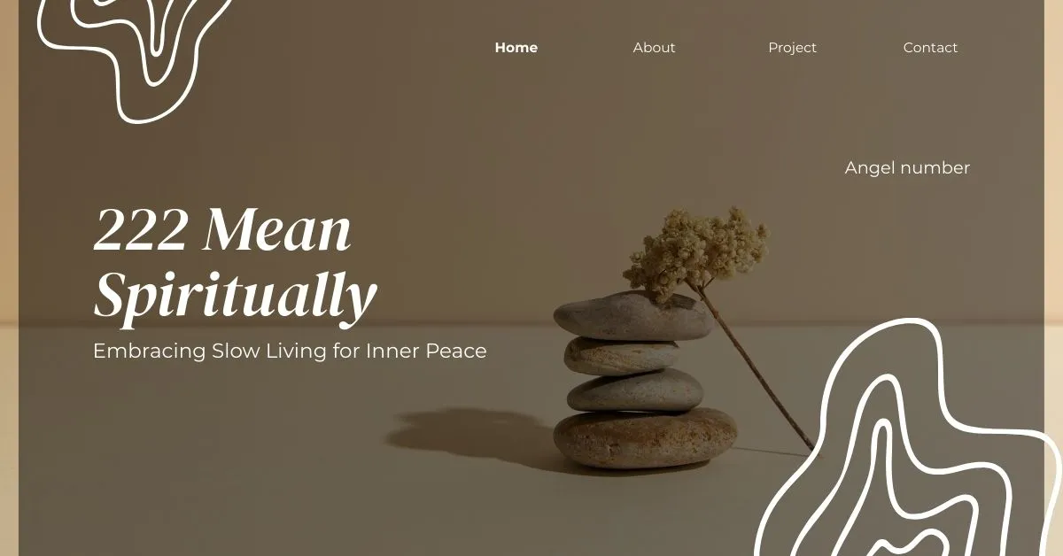 222 Mean Spiritually