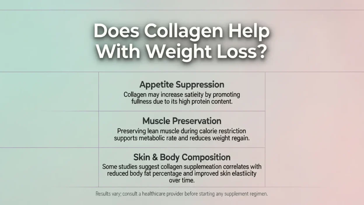 Does Collagen Help With Weight Loss