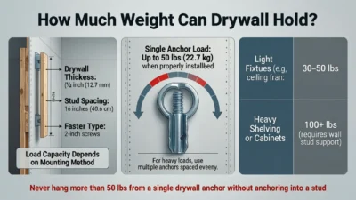 How Much Weight Can Drywall Hold