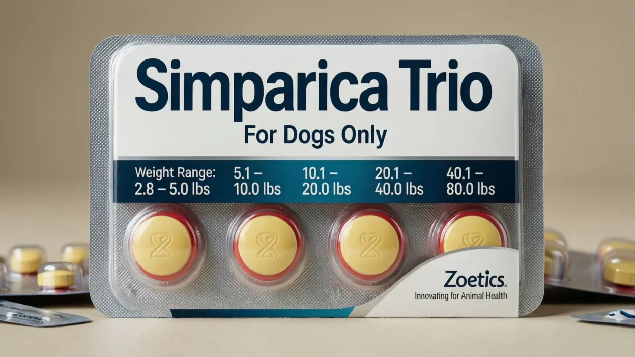 Simparica Trio Weight Ranges
