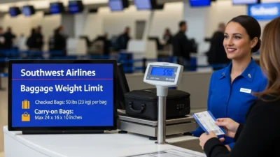 Southwest Airlines Baggage Weight limit