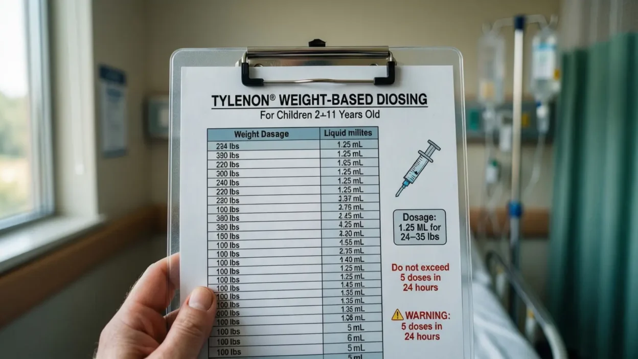 Tylenol Weight Based Dosing