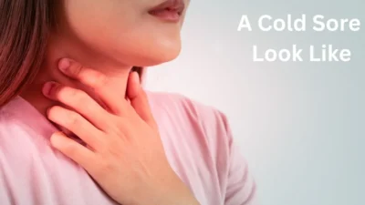 A Cold Sore Look Like
