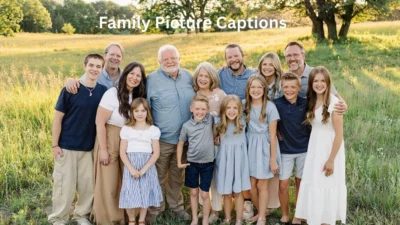 Family Picture Captions