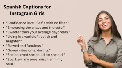 Spanish Captions for Instagram